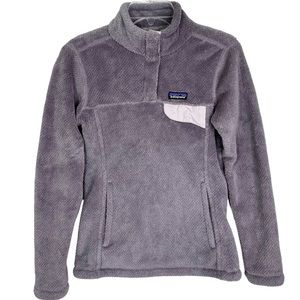 Patagonia Re-Tool 1/4 Snap Pullover Fleece Sweatshirt Purple Women’s XS